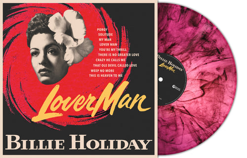 Billie Holiday - Lover Man (Magenta Marbled Vinyl)