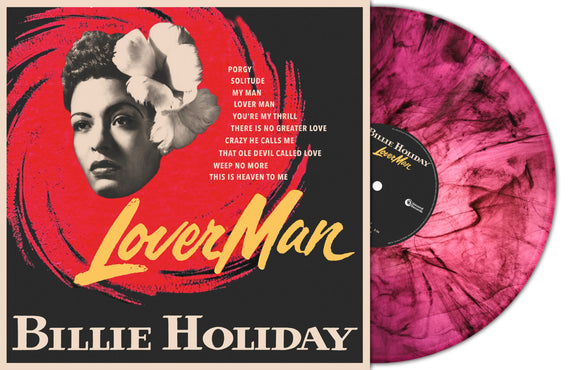 Billie Holiday - Lover Man (Magenta Marbled Vinyl)