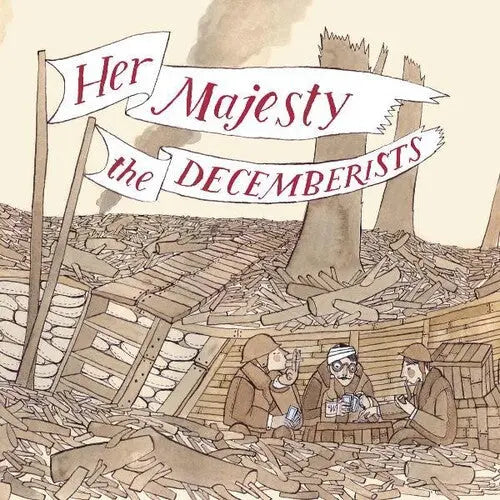The Decemberists - Her Majesty The Decemberists [Indie Exlusive Peach aVinyl, 10"x57" Poster]