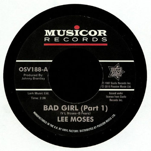 Lee MOSES - Bad Girl [7" Vinyl]