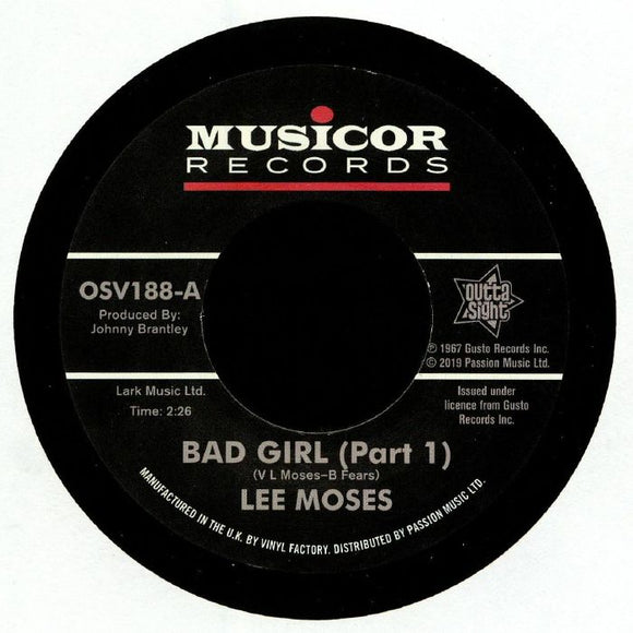 Lee MOSES - Bad Girl [7