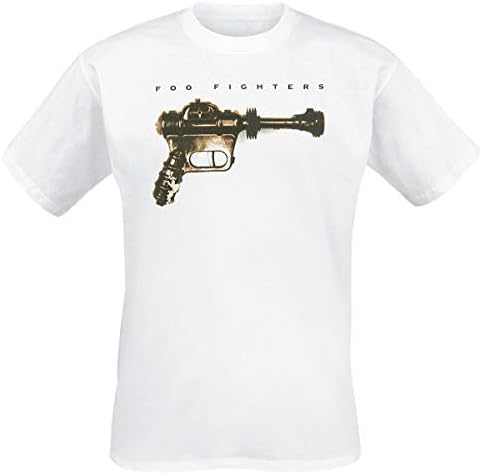 FOO FIGHTERS - Ray Gun T-Shirt (White)