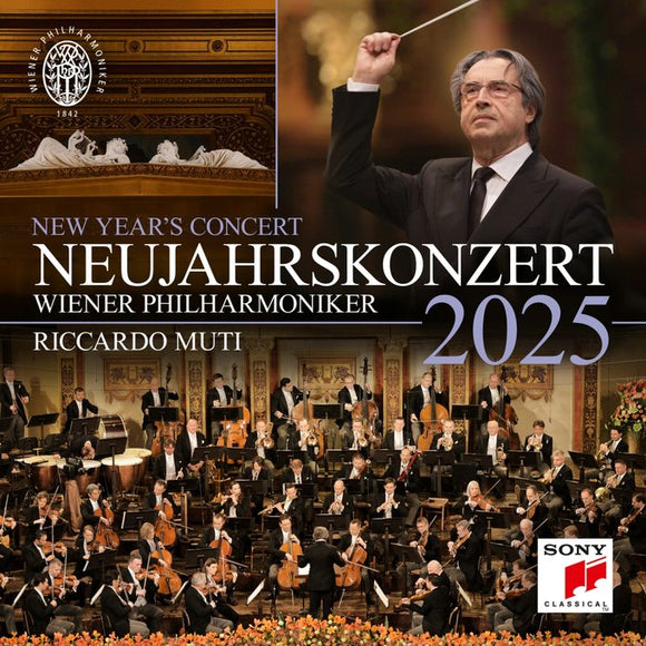 RICARDO MUTI & WEINER PHIL-HARMONIKER - NEW YEARS CONCERT 2025 [3LP]