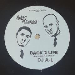 DJ A-L - Back 2 Life - Edits / Devil's Pie [7" Vinyl]