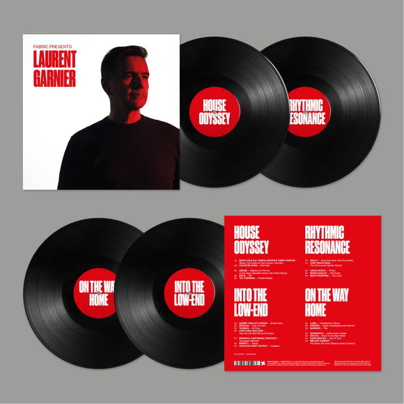 Laurent Garnier - fabric presents Laurent Garnier (4LP)