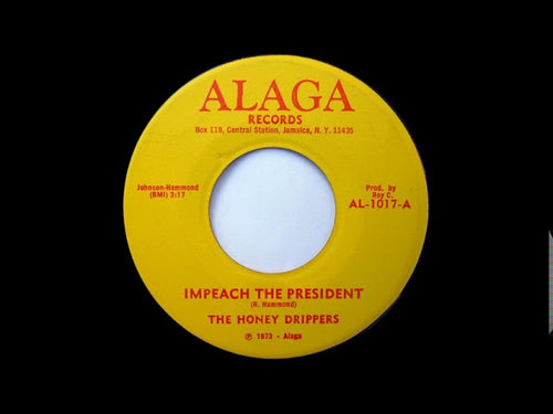 The Honey Drippers - Impeach The President [7" Vinyl]