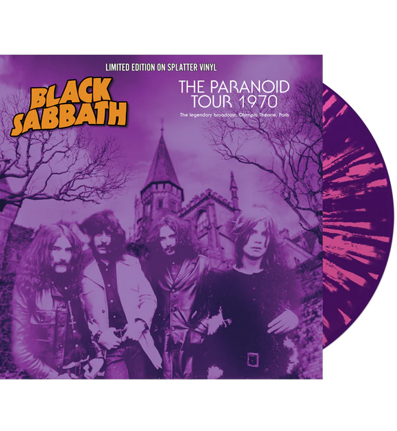 BLACK SABBATH - Paranoid 1970 (Splatter Vinyl)