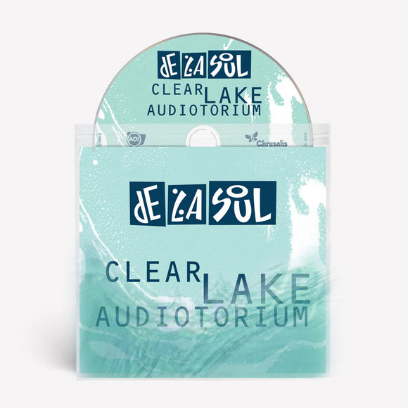 DE LA SOUL - CLEAR LAKE AUDIOTORIUM [CD] (sea green gel sleeve w/ 4 panel insert)