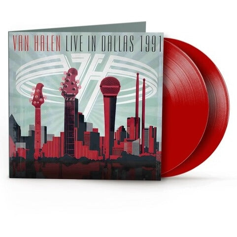 Van Halen - LIVE IN DALLAS 1991 (Red Vinyl) (HV LOGO ETCHING)(BLACK FRIDAY 2024)