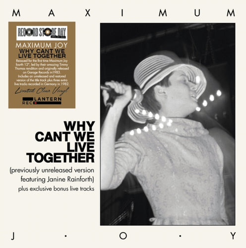 Maximum Joy - Why Can't We Live Together (Clear Vinyl)(RSD 2024) (ONE PER PERSON)