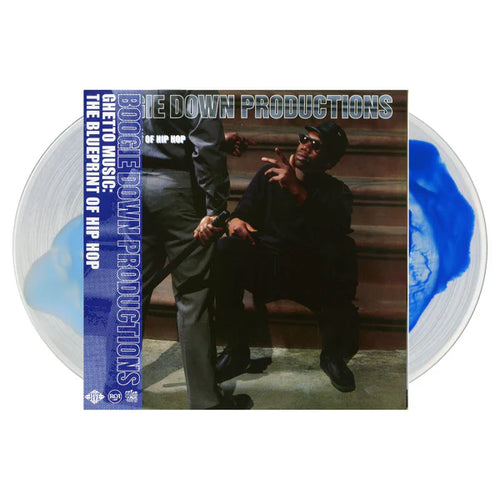 Boogie Down Productions - Ghetto Music: The Blueprint Of Hip Hop [Blue ink-in-clear Coloured Vinyl]