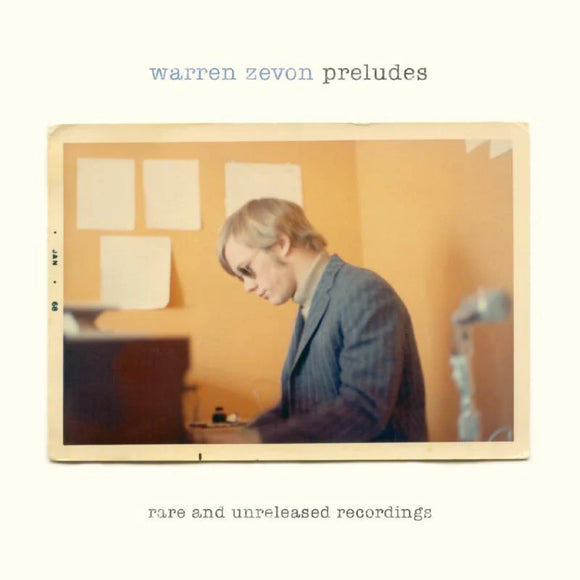 Warren Zevon - Preludes [2LP Eco Mix Cherry Vinyl, Slipcase, Gatefold]