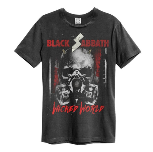 BLACK SABBATH - Wicked World T-Shirt (Charcoal)