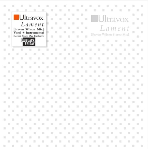 ULTRAVOX - Lament (Steven Wilson Stereo Mix) (Black Friday 2024) [2CD]