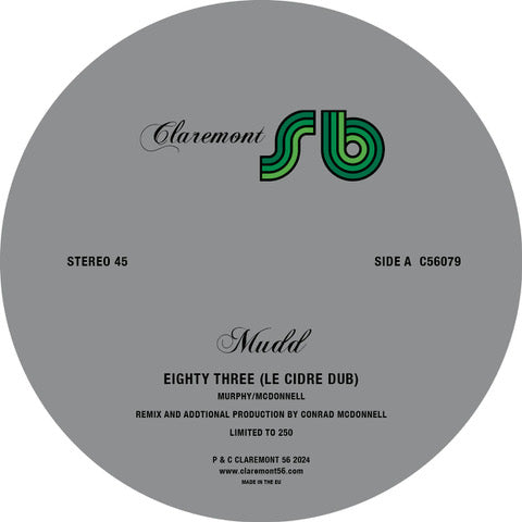 Mudd - Eighty Three (Remixes)