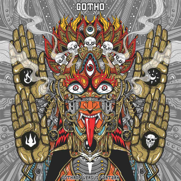 Gotho - Gotho Versus Fartark [180GM smoke red and black vinyl]