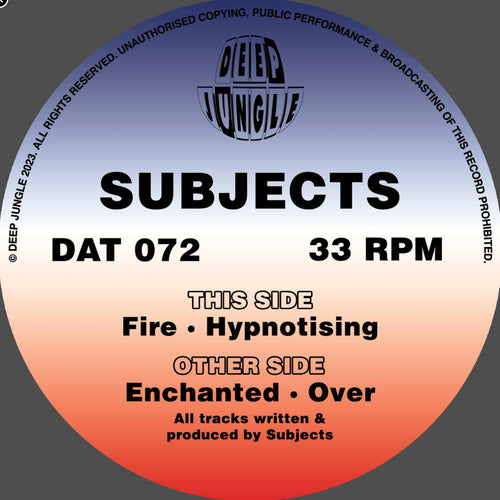 Subjects - Enchanted EP