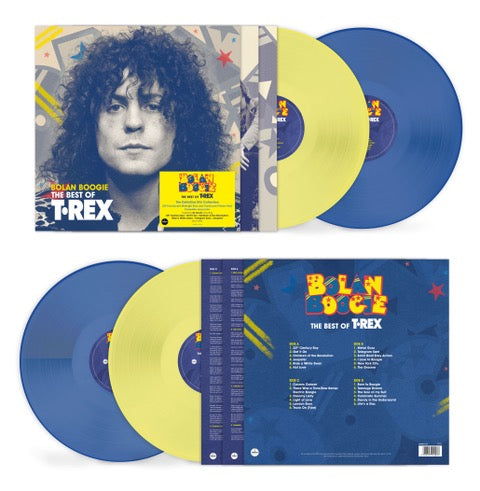 T. REX- T. Rex: Bolan Boogie [2LP Blue & Yellow Coloured Vinyl]