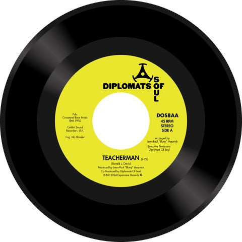 DIPLOMATS OF SOUL – Teacherman [7" Vinyl]