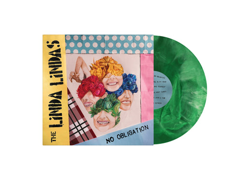 The Linda Lindas - No Obligation [LP Galaxy Green White LP in Printed Inner]