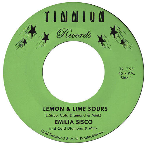 Emilia Sisco & Cold Diamond & Mink - Lemon n Lime Sours [Transparent Green 7" Vinyl]