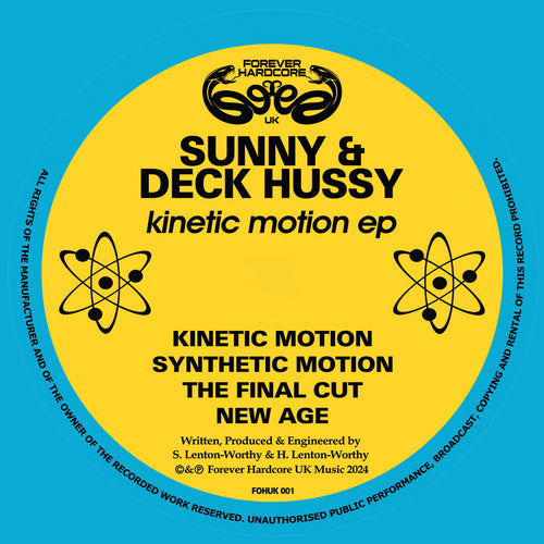 Sunny & Deck Hussy - Kinetic Motion EP