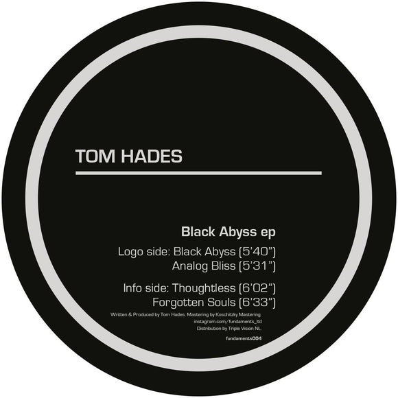 Tom Hades - Black Abyss EP [transparent green vinyl]