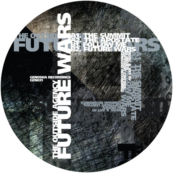 The Outside Agency - Future Wars [silver marbled vinyl / 180 grams / label sleeve / incl. DL code]