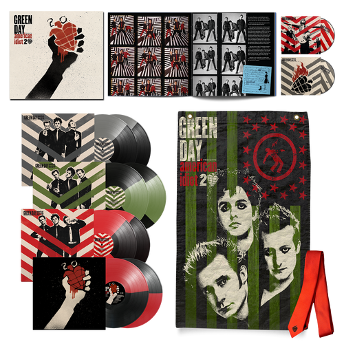 GREEN DAY - AMERICAN IDIOT (20th Anniversary Edition) [8LP COLOURED VINYL & 2 BLU-RAY BOX SET]