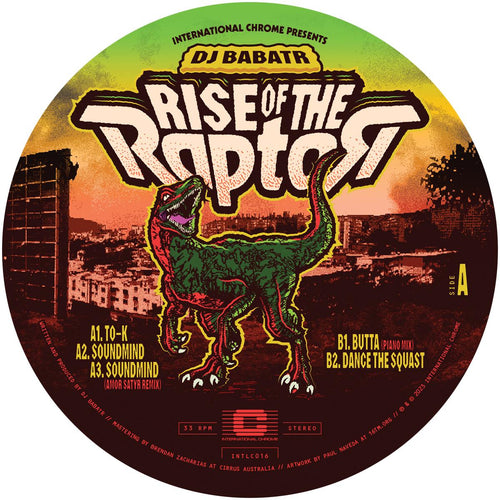 DJ Babatr - Rise of the Raptor [stickered sleeve]