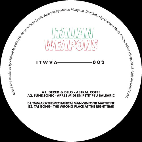 Various Artists - ITWVA002 [label sleeve / vinyl only]