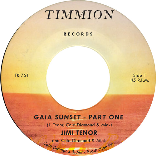 Jimi Tenor & Cold Diamond & Mink - Gaia Sunset [7" Vinyl]