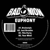 Euphony - Brainstyle EP (Black & White Splatter Version)