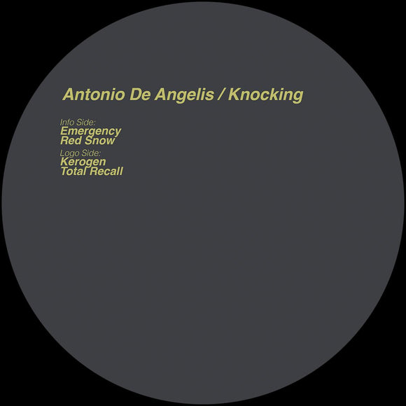 Antonio De Angelis - Knocking [vinyl only]