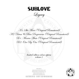 Sublove - Legacy EP (White Vinyl Version)