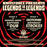 Isotonik Vs Criminal Minds - Legends Vs Legends Vol. 5 (10" Vinyl RED EDITION) EP