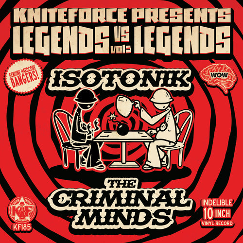 Isotonik Vs Criminal Minds - Legends Vs Legends Vol. 5 (10" Vinyl RED EDITION) EP