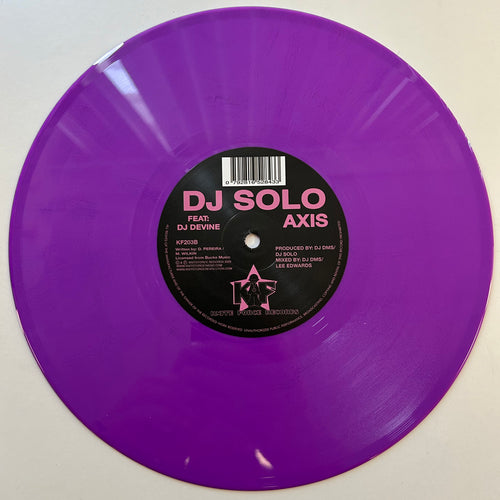 Dj Solo - Darkage EP (10" Purple Vinyl)