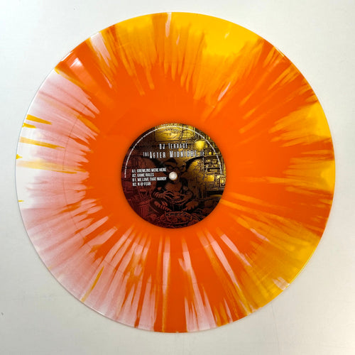 DJ Terrace - The After Midnight EP (Yellow And Orange Splatter Version)