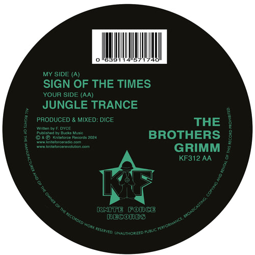 The Brothers Grimm - Sign Of The Times/Jungle Trance EP