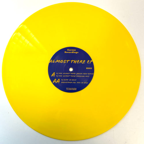 Various Artists - Almost There EP (Yellow Vinyl Version)