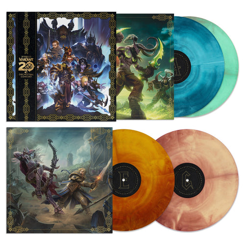 Various Artists - World of Warcraft: 20 Years of Music [4LP Azeroth color vinyl]