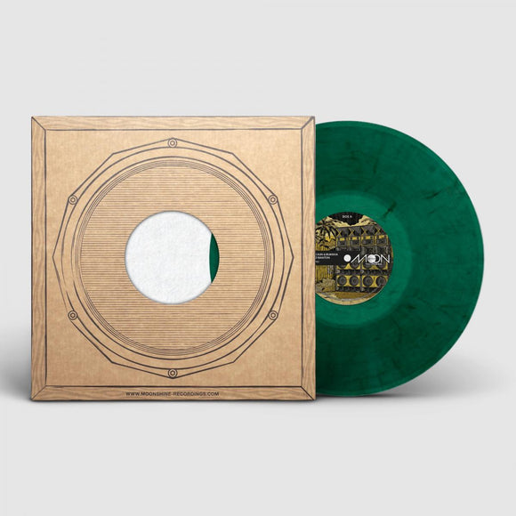 Bukkha & Dubbing Sun & Burro Banton - A1 Sound [marbled green / label sleeve]