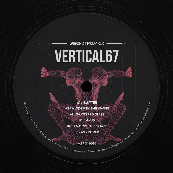 Vertical67 - Mirrored EP [label sleeve]