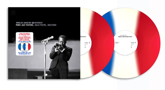 Miles Davis - Paris Jazz Festival, Salle Pleyel 10/1/1964 [Tricolour French Flag 2LP]