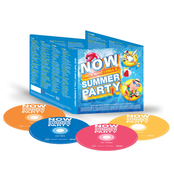 Various Artists - NOW That's What I Call a Summer Party [4CD]