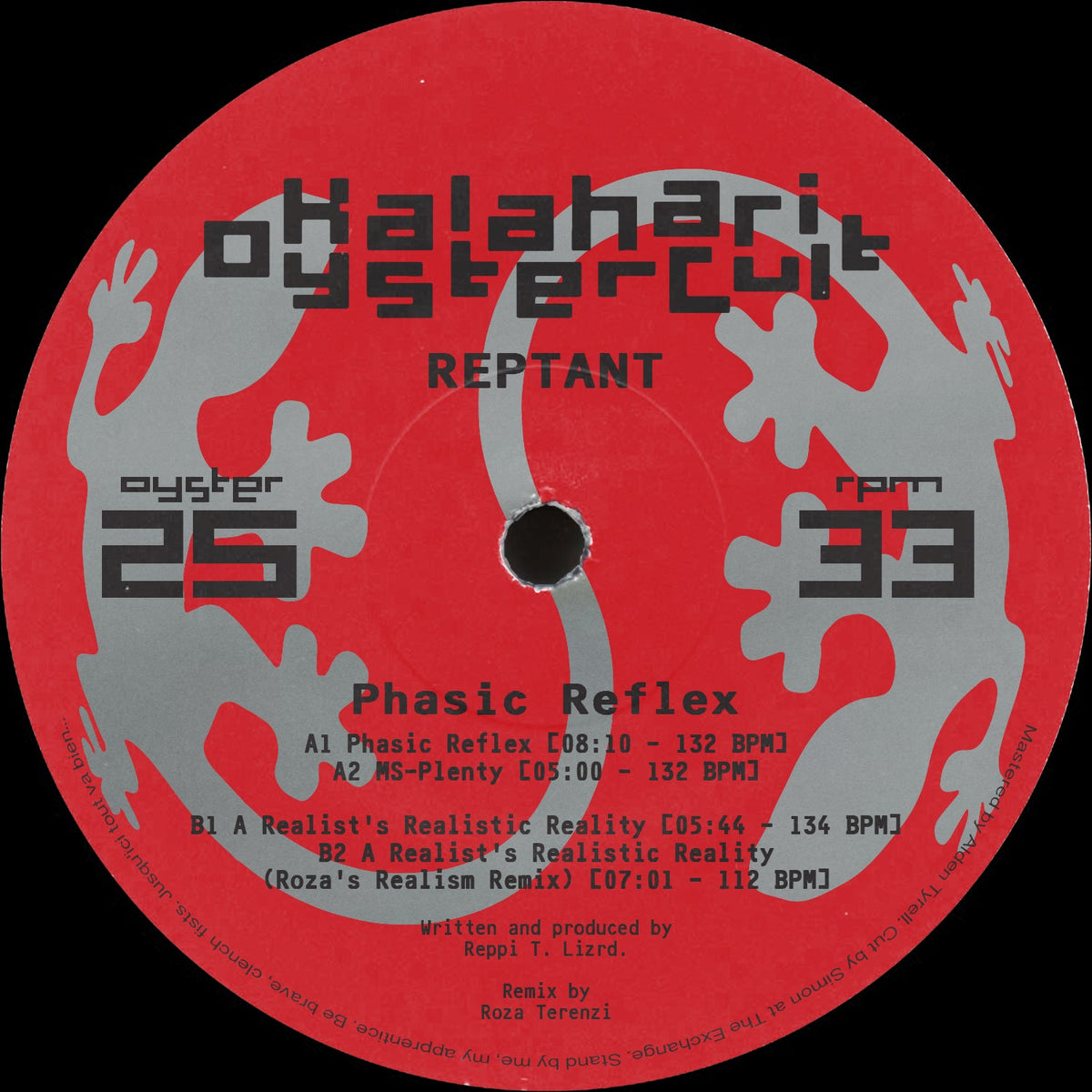 Reptant - Phasic Reflex EP (ONE PER PERSON) – Horizons Music