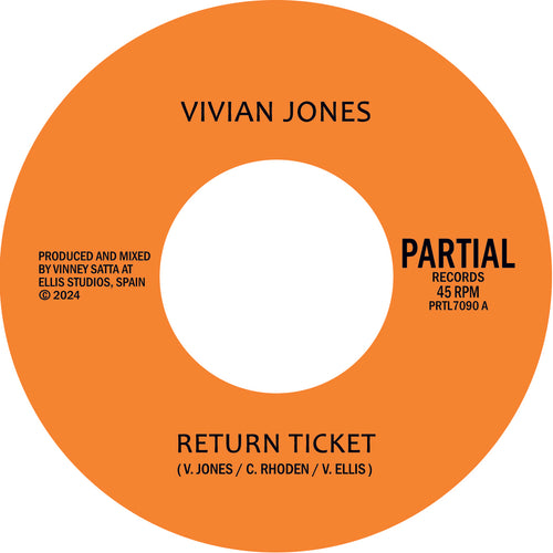 Vivian Jones - Return Ticket [7" Vinyl]