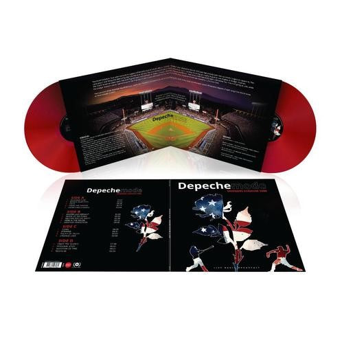 DEPECHE MODE - Dodgers Stadium Los Angeles 1990 (Red Vinyl)