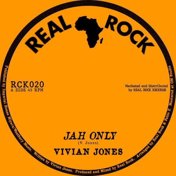 Vivian Jones - Jah Only/Guidance Dub [7